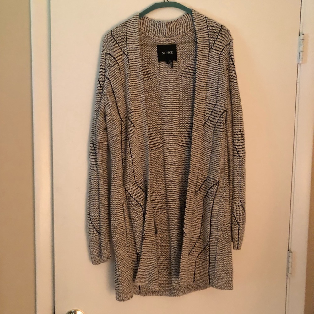 Nic + Zoe long Cardigan size Small